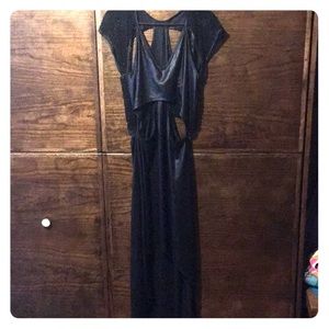 Night cap cut out high low Dress